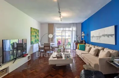 Apartamento à venda com 128,00m² e 3 quartos em são conrado, rio de janeiro - rj