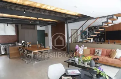 Cobertura duplex à venda com 267,00m² e 3 quartos em leblon, rio de janeiro - rj
