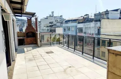 Cobertura duplex à venda com 240,00m² e 5 quartos em flamengo, rio de janeiro - rj