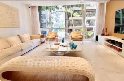 155 m² de luxo e conforto no leblon : apartamento impecável, com design e automação