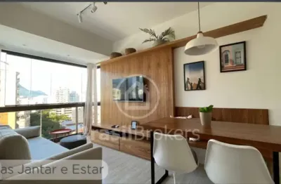 Flat à venda com 32,00m² e 1 quarto em leblon, rio de janeiro - rj