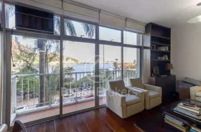 Apartamento à venda com 109,00m² e 3 quartos em lagoa, rio de janeiro - rj