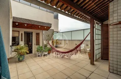 Cobertura duplex à venda com 206,00m² e 3 quartos em leblon, rio de janeiro - rj