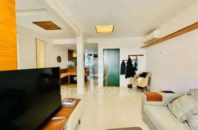 Apartamento à venda com 100,00m² e 3 quartos em humaitá, rio de janeiro - rj