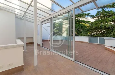 Cobertura duplex primeira locação na r. redentor, ipanema