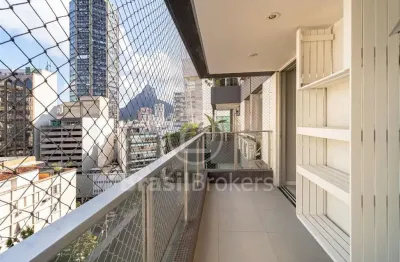Flat à venda com 77,00m² e 2 quartos em leblon, rio de janeiro - rj