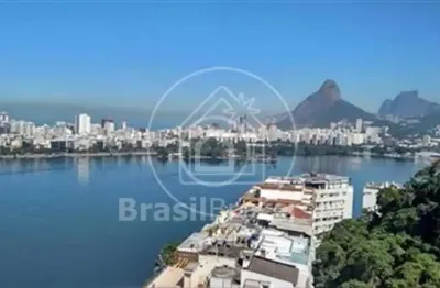 Apartamento à venda com 102,00m² e 3 quartos em lagoa, rio de janeiro - rj