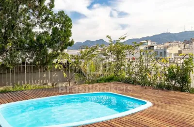 Maravilhosa cobertura em ipanema com 4 quartos, piscina e vista mar!!