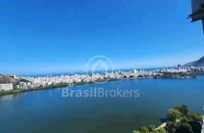 Apartamento em andar alto na lagoa com vista espetacular para a lagoa e praia !!!