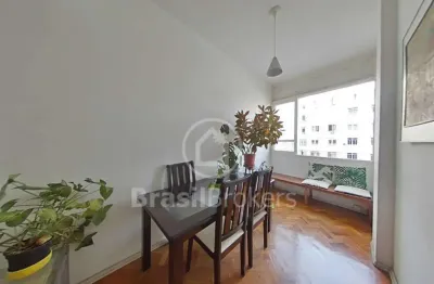 Apartamento à venda com 95,00m² e 3 quartos em laranjeiras, rio de janeiro - rj