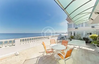 Cobertura duplex à venda com 400,00m² e 4 quartos em copacabana, rio de janeiro - rj