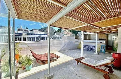 Cobertura duplex à venda com 281,00m² e 5 quartos em copacabana, rio de janeiro - rj