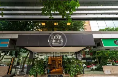 Flat com 1 quarto à venda na Rua João Líra, Leblon, Rio de Janeiro