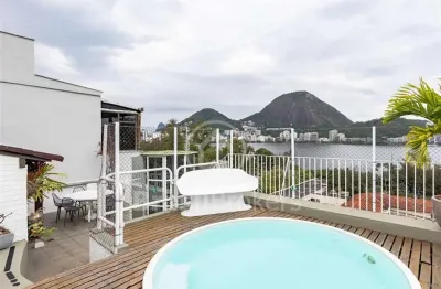 Cobertura com 4 quartos à venda na Avenida Lineu de Paula Machado, Lagoa, Rio de Janeiro