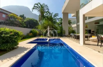Casa em condomínio fechado com 5 quartos à venda na Rua Professor Mikan, São Conrado, Rio de Janeiro
