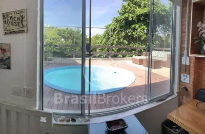 Cobertura duplex à venda com 202,00m² e 3 quartos em barra da tijuca, rio de janeiro - rj