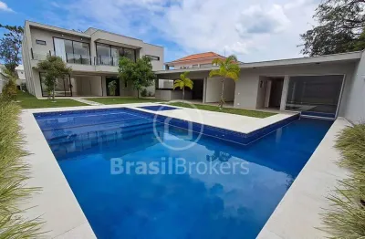 Casa de alto luxo no condomínio novo leblon - 5 suítes