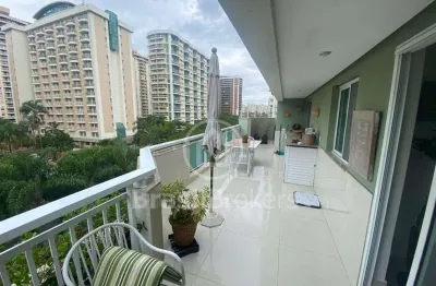 Belíssimo apto na barra, moderno e reformado, pronto para morar, 3 quartos,118m2, 2 vagas