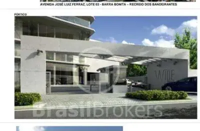 Apartamento à venda com 105,00m² e 2 quartos em recreio dos bandeirantes, rio de janeiro - rj