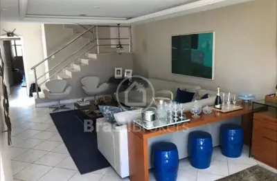 Cobertura duplex à venda com 481,00m² e 5 quartos em barra da tijuca, rio de janeiro - rj