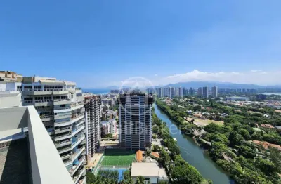 Cobertura duplex à venda com 1202,00m² e 5 quartos em barra da tijuca, rio de janeiro - rj