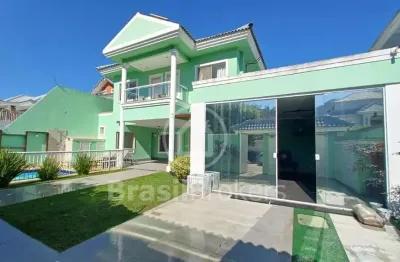 Casa de condomínio à venda com 293 m² - 5 quartos (3 suítes)  em vargem pequena, rio de janeiro - rj