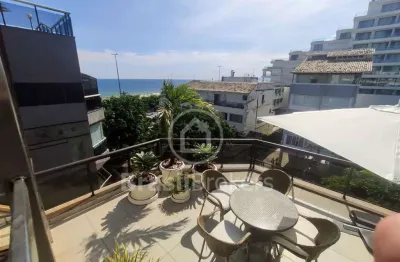 Cobertura duplex à venda com 707,00m² e 5 quartos em recreio dos bandeirantes, rio de janeiro - rj