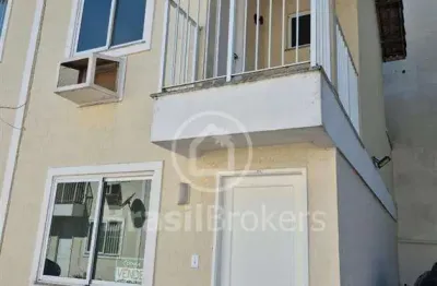 Casa de condomínio à venda com 66,00m² e 2 quartos em jacarepaguá, rio de janeiro - rj