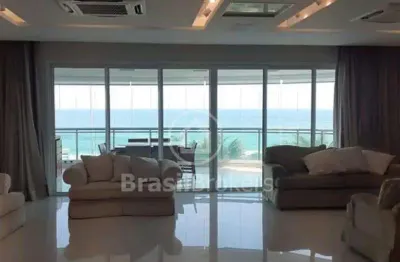 Apartamento à venda com 391,00m² e 4 quartos em barra da tijuca, rio de janeiro - rj