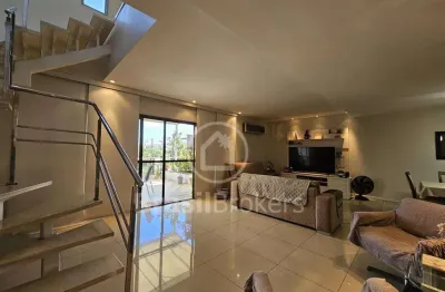 Cobertura duplex diferenciada com 334,00m² ,  quartos no recreio dos bandeirantes, rio de janeiro - rj
