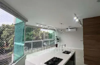 Apartamento incrível com varandão no recreio dos bandeirantes