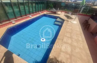 Cobertura duplex à venda com 372,00m² e 5 quartos em recreio dos bandeirantes, rio de janeiro - rj