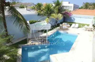 Casa de condomínio à venda com 1000,00m² e 5 quartos em barra da tijuca, rio de janeiro - rj