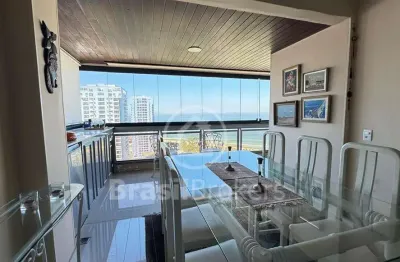 Barra da tijuca, vista mar deslumbrante, 3 quartos, 1 suite, dependencia completa, 2 vagas