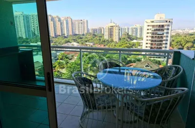 Recreio dos bandeirantes - barra bonita - 2 quartos, 1 suíte, infraestrutura total