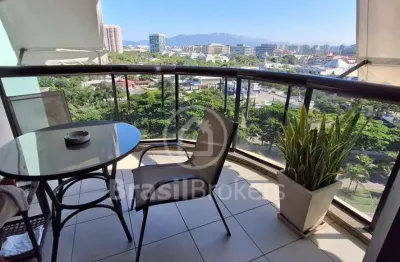 Apartamento à venda com 120,00m² e 3 quartos em barra da tijuca, rio de janeiro - rj