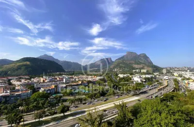 More em um paraíso na barra da tijuca! apartamento com lazer completo e vista espetacular!