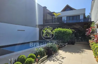 Casa em condomínio fechado com 5 quartos à venda na Avenida Aldemir Martins, Recreio dos Bandeirantes, Rio de Janeiro