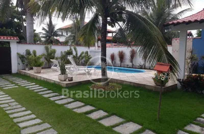 Casa à venda com 480,00m² e 3 quartos em guaratiba (ponta negra), maricá - rj