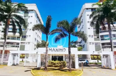 Condomínio maximo recreio resort-apartamento 121m², 3 quartos com suítes e 2 vagas de garagem