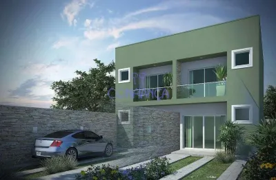 Casa com 2 dormitórios à venda, 93 m² por r$ 310.000,00 - campo grande - rio de janeiro/rj