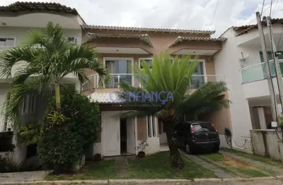 Casa em condomínio com 3 dormitórios à venda, 220 m² - campo grande - rio de janeiro/rj