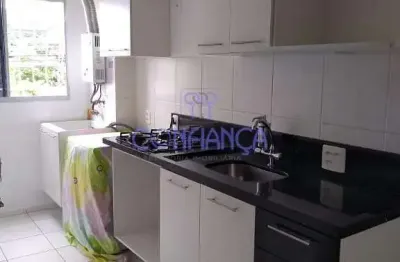 Apartamento com 2 dormitórios à venda, 45 m² por r$ 165.000,00 - campo grande - rio de janeiro/rj
