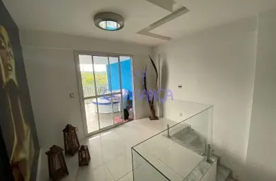 Cobertura com 4 dormitórios à venda, 162 m² por r$ 750.000,00 - campo grande - rio de janeiro/rj