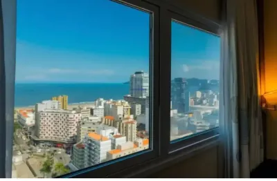 Flat com 1 quarto à venda na Avenida Ana Costa, 473, Gonzaga, Santos