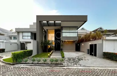 Casa contemporânea duplex, decorada e mobiliada - 4 suítes.