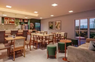 Apartamento com 2 dormitórios à venda, 42 m² por r$ 212.804,92 - residencial pequis - uberlândia/mg