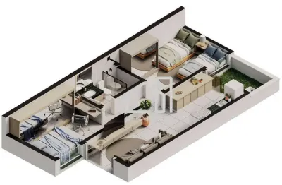 Casa com 2 dormitórios à venda, 43 m² por r$ 220.900 - morumbi - uberlândia/mg