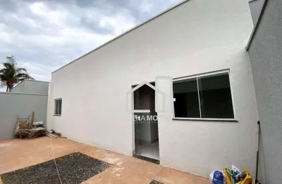 Casa com 2 dormitórios à venda, 55 m² por r$ 290.000 - jardim brasília - uberlândia/mg