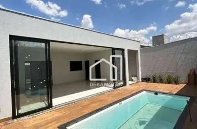 Casa com 3 dormitórios à venda, 180 m² por r$ 890.000 - jardim botânico - uberlândia/mg